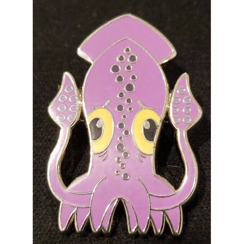 Disney 20000 Leagues Under the Sea Vinylmation Purple Squid Chaser Pin Limited